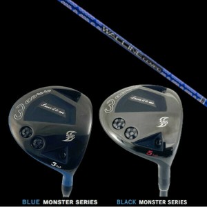 waoww BLUE/BLACK MONSTER SERIES RV-555 Type-S FAIRWAY WOOD//ワオ/ブルー/ブラック モンスター シリーズ/フェアウェイウッド タイプエ