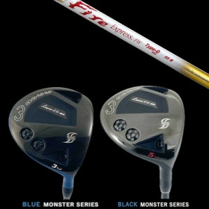 waoww BLUE/BLACK MONSTER SERIES RV-555 Type-S FAIRWAY WOOD//ワオ/ブルー/ブラック モンスター シリーズ/フェアウェイウッド タイプエ