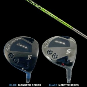 waoww BLUE/BLACK MONSTER SERIES RV-555 Type-S FAIRWAY WOOD//ワオ/ブルー/ブラック モンスター シリーズ/フェアウェイウッド タイプエ