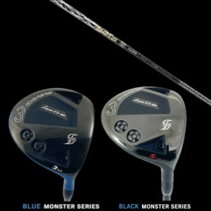 waoww BLUE/BLACK MONSTER SERIES RV-555 Type-S FAIRWAY WOOD//ワオ/ブルー/ブラック モンスター シリーズ/フェアウェイウッド タイプエ