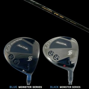 waoww BLUE/BLACK MONSTER SERIES RV-555 Type-S FAIRWAY WOOD//ワオ/ブルー/ブラック モンスター シリーズ/フェアウェイウッド タイプエ