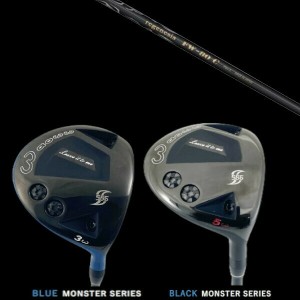 waoww BLUE/BLACK MONSTER SERIES RV-555 Type-S FAIRWAY WOOD//ワオ/ブルー/ブラック モンスター シリーズ/フェアウェイウッド タイプエ