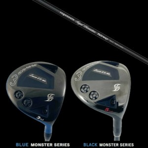 waoww BLUE/BLACK MONSTER SERIES RV-555 Type-S FAIRWAY WOOD//ワオ/ブルー/ブラック モンスター シリーズ/フェアウェイウッド タイプエ