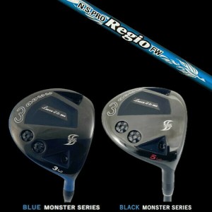 waoww BLUE/BLACK MONSTER SERIES RV-555 Type-S FAIRWAY WOOD//ワオ/ブルー/ブラック モンスター シリーズ/フェアウェイウッド タイプエ