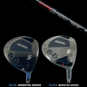 waoww BLUE/BLACK MONSTER SERIES RV-555 Type-S FAIRWAY WOOD//ワオ/ブルー/ブラック モンスター シリーズ/フェアウェイウッド タイプエ