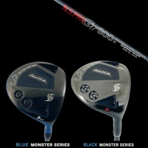 waoww BLUE/BLACK MONSTER SERIES RV-555 Type-S FAIRWAY WOOD//ワオ/ブルー/ブラック モンスター シリーズ/フェアウェイウッド タイプエ