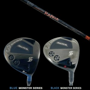 waoww BLUE/BLACK MONSTER SERIES RV-555 Type-S FAIRWAY WOOD//ワオ/ブルー/ブラック モンスター シリーズ/フェアウェイウッド タイプエ