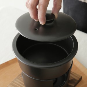 [商品レビューでポイント5％還元] 日常茶飯器 一人鍋 土鍋  卓上鍋 個別 旅館 お鍋 焼きうどん ロールキャベツ newitem＜京都匙亀＞