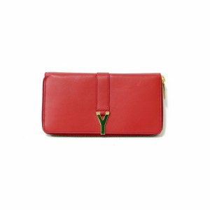 【限界値下げ祭】     イヴサンローランリヴゴーシュ Yves Saint Laurent rive gauche Yライン 長財布 レディース 中古