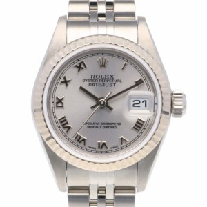 【限界値下げ祭】     ロレックス ROLEX デイトジャスト オイスターパーペチュアル 腕時計 時計 SS 79174 レディース 中古