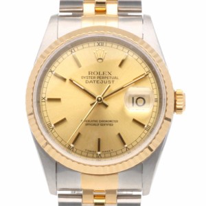 【限界値下げ祭】   ロレックス ROLEX デイトジャスト オイスターパーペチュアル 腕時計 時計 SS 16233 メンズ 中古