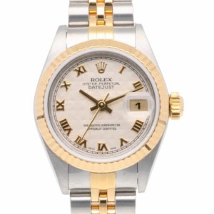 【限界値下げ祭】    ロレックス ROLEX デイトジャスト オイスターパーペチュアル 腕時計 時計 SS 79173 レディース 中古