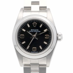 ロレックス オイスターパーペチュアル 腕時計 時計 ステンレススチール 76080 自動巻き レディース 1年保証 ROLEX  中古  R&Kリサイクル
