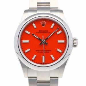 ロレックス ROLEX オイスターパーペチュアル 腕時計 時計 ステンレススチール 277200 レディース中古 R&Kリサイクルキング