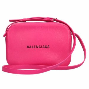 バレンシアガ BALENCIAGA エブリデイカメラバッグ ショルダーバッグ レザー ピンク レディース中古 R&Kリサイクルキング