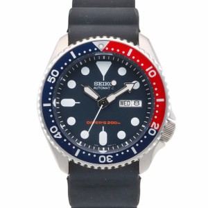 【SEIKO】セイコー DIVER’S200M ダイバー 6R15-00G0 SBDC033 ステンレススチール 自動巻き アナデジ表示 メンズ ネイビー文字盤 腕時計