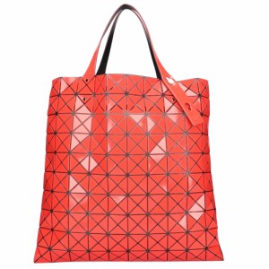 イッセイミヤケ ISSEY MIYAKE BAOBAO トートバッグ PVC オレンジ レディース中古 R&Kリサイクルキング