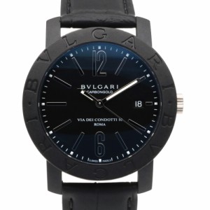 ブルガリ BVLGARI カーボン 腕時計 時計 カーボン BB40CL メンズ中古 1年保証 R&Kリサイクルキング