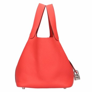 エルメス HERMES ピコタンロックPM ハンドバッグ トリヨンクレマンス ピンク レディース 中古