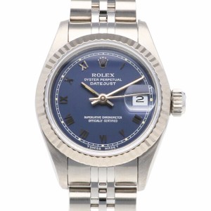 ロレックス ROLEX デイトジャスト オイスターパーペチュアル 腕時計 時計 ステンレススチール 69174 自動巻き レディース 1年保証 中古 R