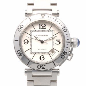 カルティエ CARTIER パシャ シータイマー 腕時計 時計 ステンレススチール W31080M7 自動巻き メンズ 1年保証 中古 R&Kリサイクルキング
