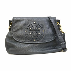 【限界値下げ祭28-OF】 トリーバーチ ショルダーバッグ トリーバーチ レザー ブラック レディース Tory Burch 中古