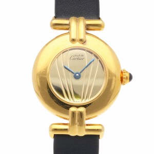 カルティエ マストコリゼ ミラーダイアル 腕時計 時計 シルバー925 590002 クオーツ レディース 1年保証 CARTIER  中古  R&Kリサイクルキ