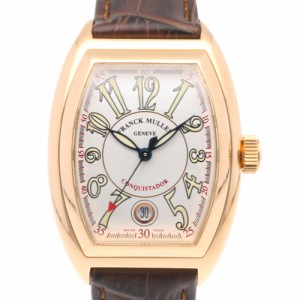 フランクミュラー コンキスタドール 腕時計 時計 18金 K18ピンクゴールド 8000SC 自動巻き メンズ 1年保証 FRANCK MULLER  中古  R&Kリサ