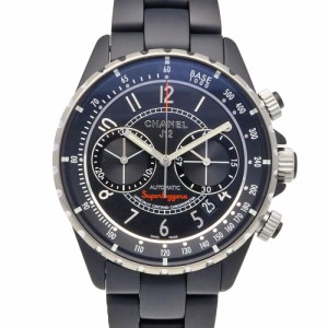 シャネル J12 スーパーレッジェーラ 腕時計 時計 セラミック 自動巻き メンズ 1年保証 CHANEL  中古  R&Kリサイクルキング