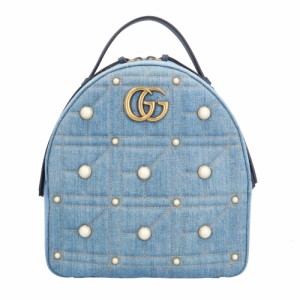 グッチ GGマーモント リュック・デイパック デニム 476671 001998 レディース GUCCI  中古  R&Kリサイクルキング