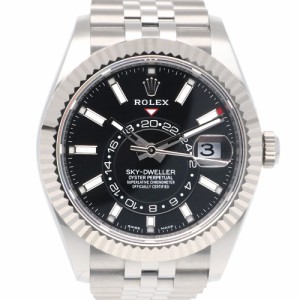 ロレックス スカイドゥエラー オイスターパーペチュアル 腕時計 時計 ステンレススチール 326934 自動巻き メンズ 1年保証 ROLEX  中古  