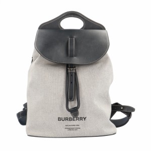 バーバリー ホースフェリープリント ポケットバックパック リュック・デイパック キャンバス 8041665 メンズ BURBERRY  中古  R&Kリサイ