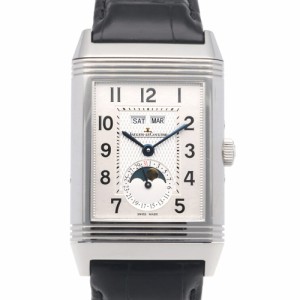 ジャガー・ルクルト グランド レベルソ カレンダー 腕時計 時計 ステンレススチール Q3758420(273.8.84) 手巻き メンズ 1年保証 JAEGER-L