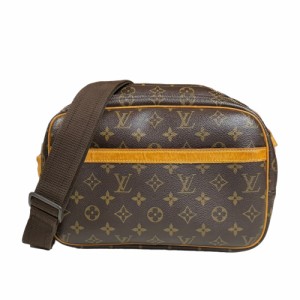 ルイヴィトン リポーターPM モノグラム ショルダーバッグ モノグラムキャンバス M45254 ブラウン レディース LOUIS VUITTON  中古  R&Kリ