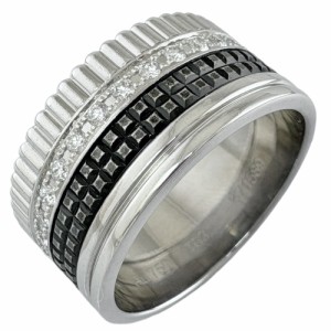 ブシュロン BOUCHERON ロゴ リング 750 18金 手堅い リング 男女兼用 ブシュロン BOUCHERON ロゴ リング 750 18金 手堅い リング 男女兼用