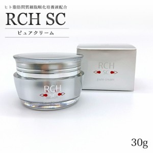 正規代理店 RCH SC ピュアクリーム 30g 栄養クリーム ヒト脂肪間質細胞順化培養液 ヒト幹細胞 FD粉末 幹細胞化粧品 エンチーム ヒト脂肪