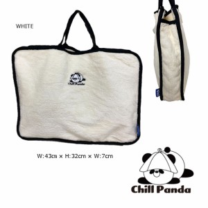 【Chill Panda/チルパンダ】浴室バッグ サウナマット 2WAY パイル地 マットトート