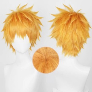 【送料無料】コスプレ 黒崎一護 くろさきいちご ブリーチ BLEACH コスプレウィグ ウィッグ かつら 変装 コスプレグッズ ウィッグネット付