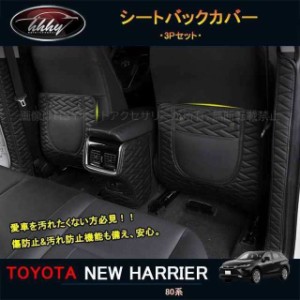 新型ハリアー ハリアー80系 アクセサリー カスタム パーツ インテリアパネル シートバックカバー TLF114