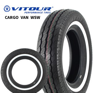 VITOUR CARGO VAN WSW 235/65R16 10PR 121/119R 16インチ ヴィツァー カーゴバン ホワイトリボン 新品 サマータイヤ