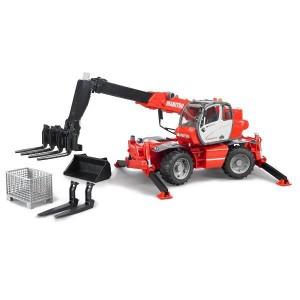 はたらく車 重機 ミニカー ブルーダー BRUDER ブルーダー MANITOU マルチテレスコープ MRT2150セット 02129 マニトウ