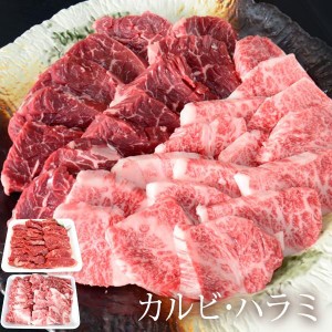 牛肉 A5等級 黒毛和牛 焼肉 カルビ・ハラミセット たっぷり豪華 800ｇ ギフト