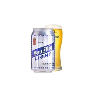 サンミゲール・ライト 缶 330ml×24本入り【ケース売り】 ビール 香港【送料無料】