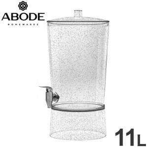 フィズ ドリンク ディスペンサー 11L DK23033980 ABODE Homeware MS樹脂 11090ml 0~80℃ 耐衝撃性 割れにくいグラス アウトドア(代引不可