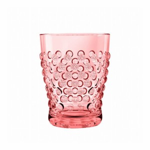 ホブネイル DOFグラス 410ml ピンク 樹脂製 ターホン TarHong コップ 410ml タンブラー 割れない プラスチック おしゃれ グラス 電子レン