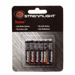 STREAMLIGHT(ストリームライト) 65030 スタイラス用電池(単6 x 6本入)(代引不可)