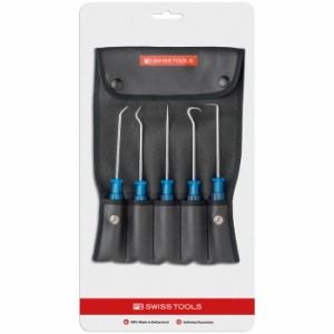 PB SWISS TOOLS PBスイス 7685SETCN ピックツール5本セット (ロールケース付)(代引不可)【送料無料】