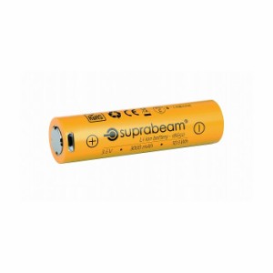 SUPRABEAM スプラビーム 充電式LEDライト(M6rx)用 リチウムイオンバッテリー 3000mAh 951.019(代引不可)【送料無料】