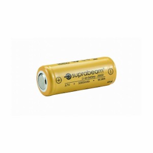 SUPRABEAM スプラビーム 充電式LEDライト(Q2r)用 リチウムイオンバッテリー 1100mAh 951.020(代引不可)