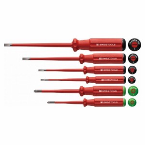 PB SWISS TOOLS 5543SL エレクトロ絶縁スリムドライバーセット(代引不可)【送料無料】